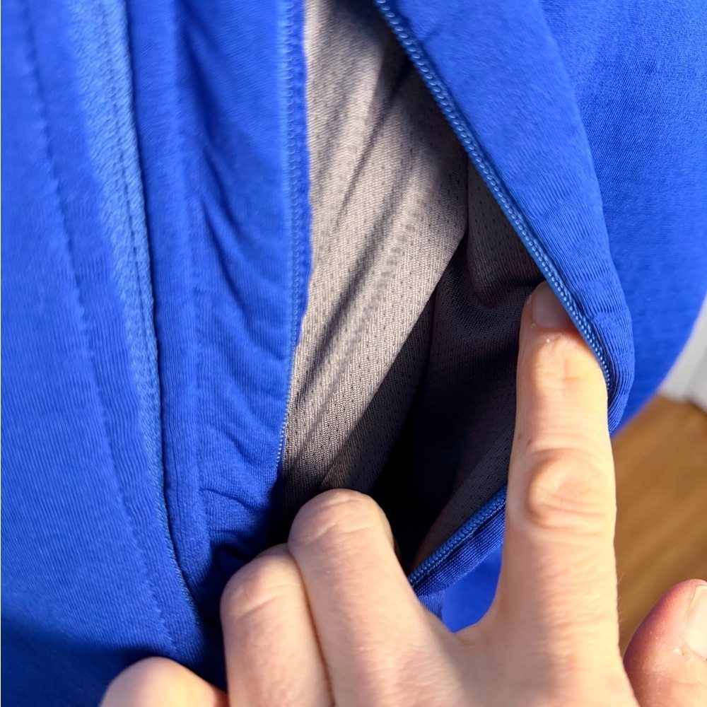 REI Co-op bright blue full zip up XL light weight jacket - Picture 4 of 7